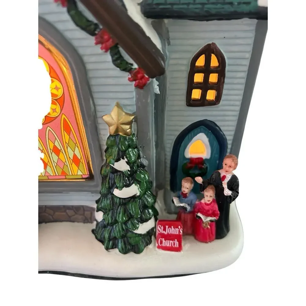 2018 Carole Towne Collection St. John’s Church Victorian Style In Box